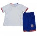 Maglie da calcio Stati Uniti Prima Maglia Bambino Copa America 2024 Manica Corta (+ Pantaloni corti)